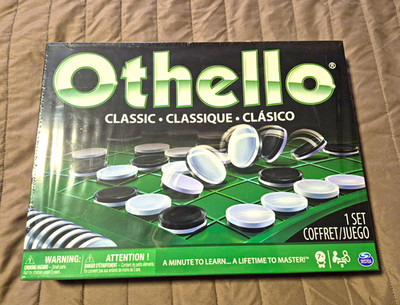 Spin Master Othello Classic Brettspiel Strategie, 2 Spieler, 5-7 Jahre