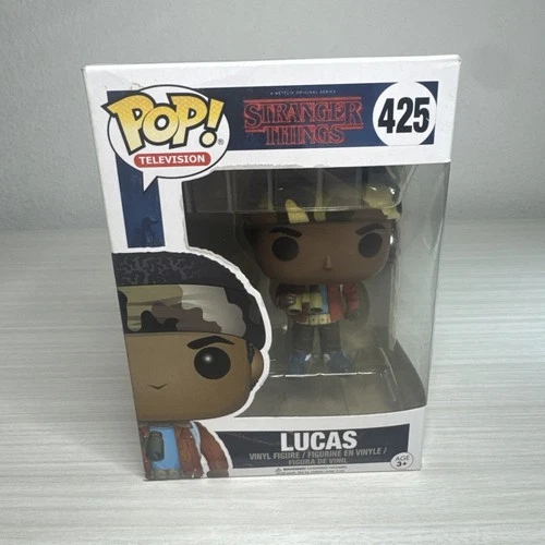 Funko Pop! Vinyl: Stranger Things - Lucas Sinclair (w/ Binoculars) #425 BB4