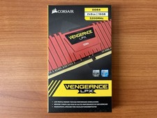 Corsair Vengeance LPX 16GB 2x8GB Desktop RAM DDR4 3200MHz C16 Memory Kit - Red
