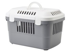 Nobby  Transportbox Discovery 1grau 48,5 x 33 x 31,5 cm Katze Hund Welpe Box*