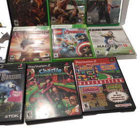 Lot Of 17 Video Games Sony PlayStation 2 Sony Playstation 3 Xbox 360 Xbox One