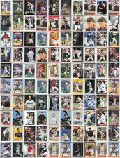 (100) Jeff Bagwell Houston Astros Hall of Fame Lot MLB Baseball Cards Collection