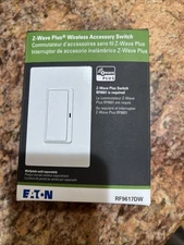 Eaton RF9617DW Z-Wave Plus Wireless Accessory Switch White