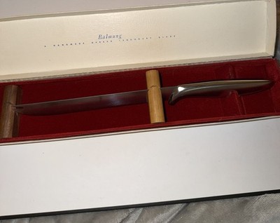 Vintage Gerber Legendary Blades Snickersnee Fork Tip Carving Knife w/ Box