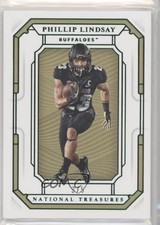 2019 Panini National Treasures Collegiate Emerald 3/5 Phillip Lindsay #25 up0