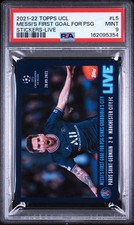 2021-22 Topps Paris Saint-Germain Team Set Soccer Cards Checklist 32