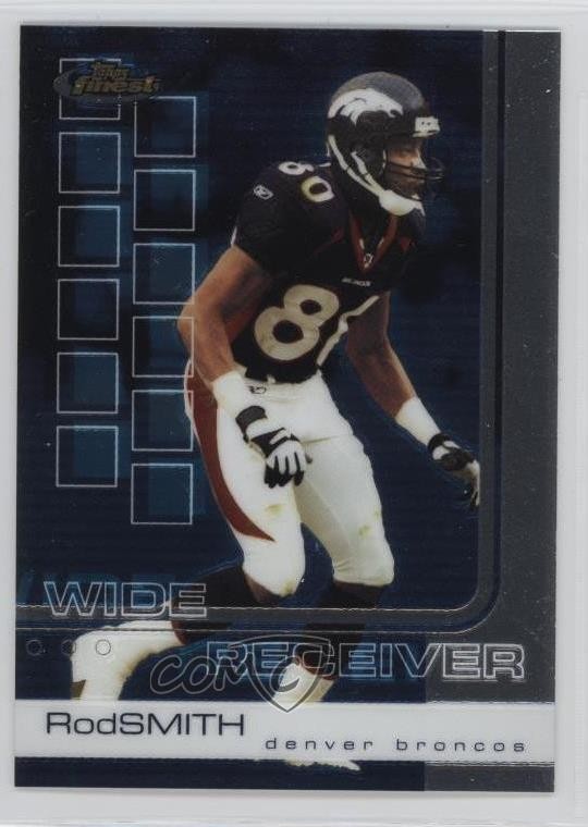 2002 Topps Finest Rod Smith #45 2u3