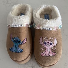 Disney Lilo and Stitch  Angel Womens Slippers Platform Size 8 Adult