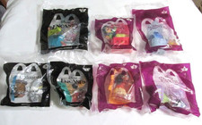 Qty 7 - 2021 Mc Donalds Little Mermaid, Encanto, Disney Princess Toys Unopened