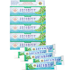 Ayurvedic Herbal Toothpaste, Fresh Mint - Vegan, Natural, Non GMO, Flouride Free