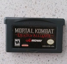 Mortal Kombat Deadly Alliance Gameboy Advance Cartridge