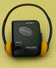 RECONDITIONED Sony WM-EX102 Cassette Walkman— New Belt— Mega Bass— WORKS GREAT!