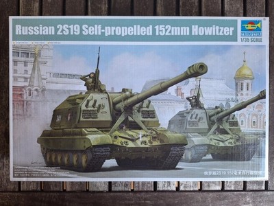 Russian 2S19 152 mm Self-propelled Howitzer | Trumpeter | Nr. 05574 | 1:35 OVP