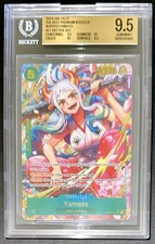 One Piece Bgs 9.5 Yamato Op01-121 The Best Premium Booster 2024