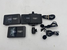 Comica WS60 Lav Combo Smartphone Wireless Lavalier Lapel Microphone Black