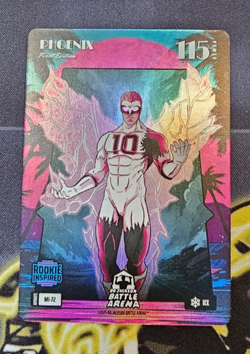 Bo Jackson Battle Arena PHOENIX Bo Nix ROOKIE Miami Ice MI-72 Power 115