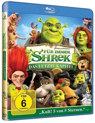 Blu-ray/ Shrek 4 - Für immer Shrek - Das letzte Kapitel !! NEU&OVP !!