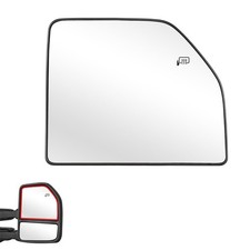 Passenger Side Heated Mirror Glass Replacement For Ford F150 2015 2016 2017 2018