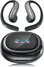 MINISO MS203 AI Translation Ear Buds Real Time, Translator Headphones with LCD T
