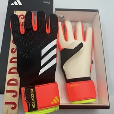 Adidas Predator GL LGE Goalkeeper Goalie Gloves Sz 11 Black IN1600 NIB $80
