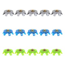 21pack Golf Cleats Plastic Spikes for Secure Traction on Wet Greens and Bunkers
