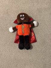 Hershey's Reese's Peanut Butter Cup Vampire Plush Halloween Chocolate Mascot