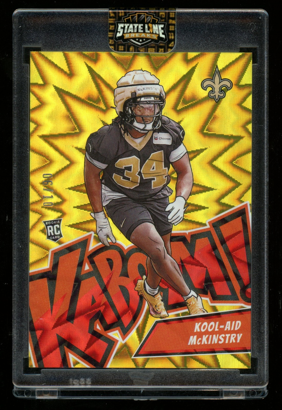 2024 Panini Absolute Kool-Aid McKinstry Gold Kaboom! /10