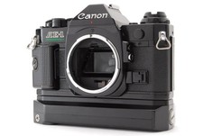 Canon AE-1 PROGRAM 35mm SLR Film Camera / POWER WINDER A2 From JAPAN MINT READ 