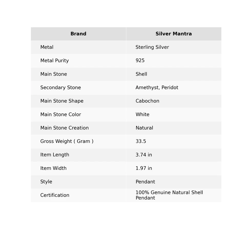 Cabochon Muschel Weihnachtsgeschenk Lünette Anhänger Schmuck Echt 925 Silber - Bild 2 von 4