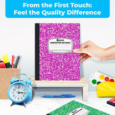 12 Pack Bulk Composition Notebooks College Ruled, 200 Pages 100 Sheets , 9-3/4