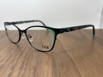 OGI Evolution 4319/1960 Black Multicolor Plastic Full Rim Eyeglasses 51-18-140