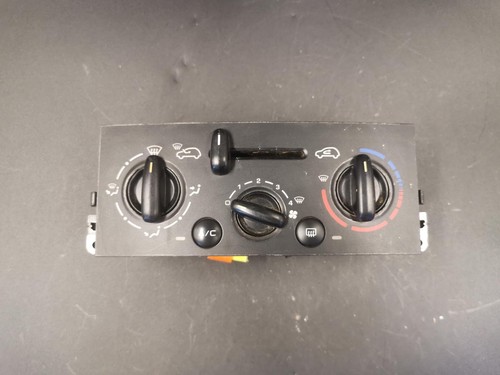 PEUGEOT 207 HEATER/AC CONTROLS A7, STANDARD TYPE, NON CHROME RING ON DIAL, 03/07