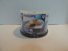 Phillips CD-R 50 Pack Sealed 80 Min. 700 MB
