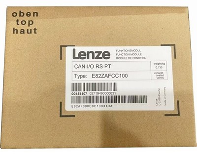 1PCS Brand New Lenze E82ZAFCC100 8200 Series Inverter I/O Module Fast Delivery *
