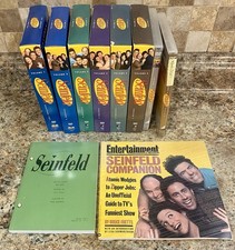 Seinfeld The Complete Series DVD Season 1-9 W/ Ent.week Companion  Draft Script