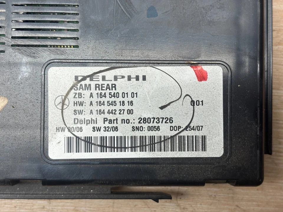 MERCEDES BENZ GL450 ML550 R350 06-12 ЗАДНИЙ SAM МОДУЛЬ УПРАВЛЕНИЯ - Изображение 2 из 3