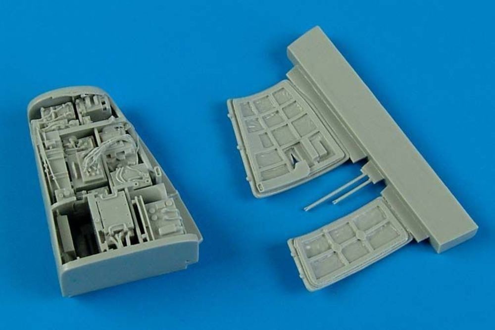 AIRES 4590 ACCESSOIRE MAQUETTE SEPECAT JAGUAR A ELEC BAY F. KITTY HAWK 1/48