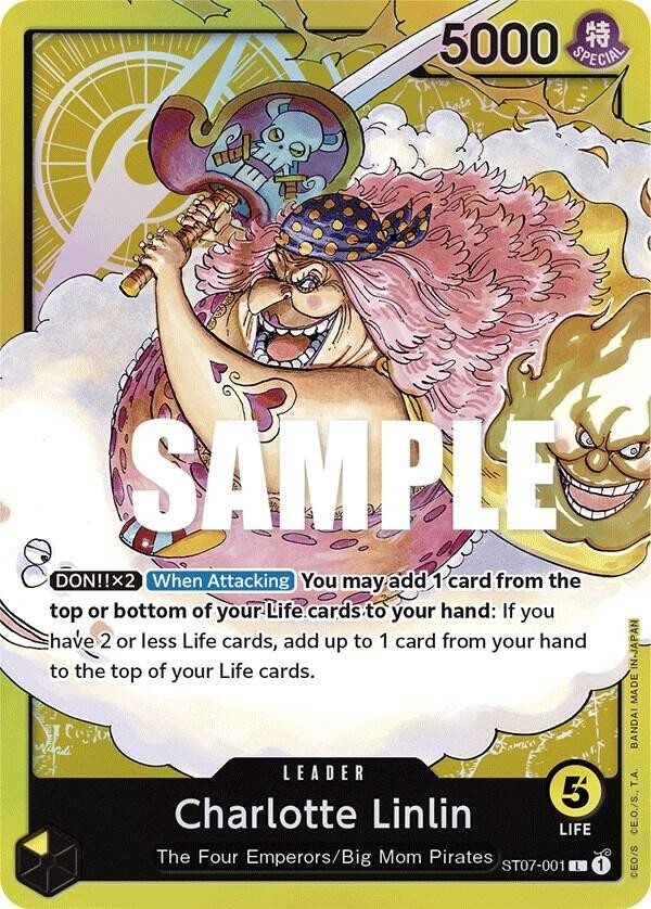 Charlotte Linlin Foil - ST07-001 NM - One Piece