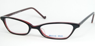 Mocca blue Von Chai KFA11 Schwarz/Granat Rot Einzigartig Selten Brille