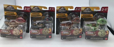 Jurassic World Eggs Indoraptor, Carnotaurus, Spinosaurus, Raptor Hidden Hatchers