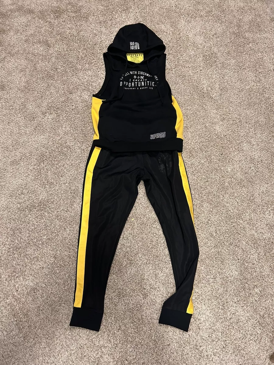 Tracksuit man Championship VI black yellow