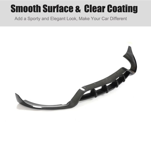 Fit For Mercedes Benz W213 E63 S 2016-2019 Real Carbon Front Bumper Lip Spoiler - Picture 6 of 13