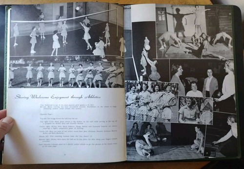 1955 ST. EDWARD High School Yearbook (Elgin, IL) Ancestry. VG Condition - Imagen 6 de 7