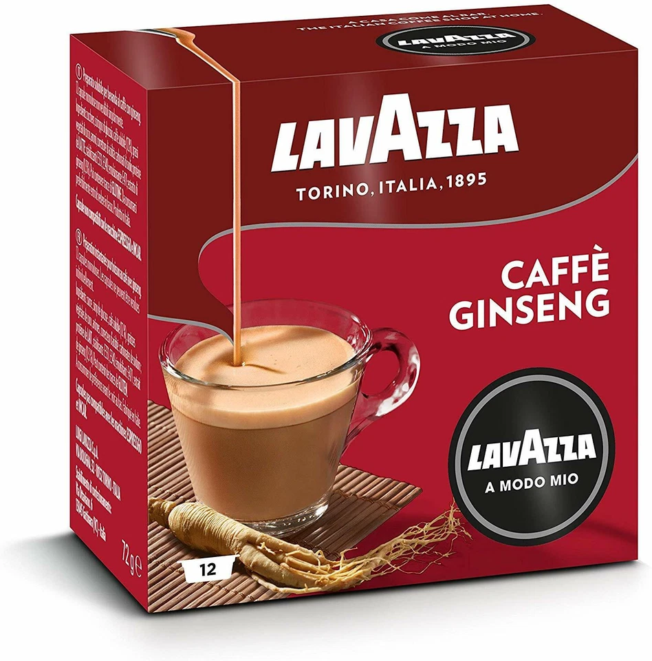 120 KAPSELN KAFFEE LAVAZZA A MODO MIO GINSENG ITALIENISCHER ESPRESSO KAFFEE - Bild 4 von 4