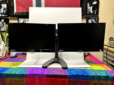 2 ViewSonic VX2450WM LED LCD Monitor, with heavy duty adjustable stand