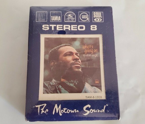 MARVIN GAYE - What's Going On (SEALED 8 track Cassette) Tamla Tam8 1310 Soul R&B - Picture 2 of 7