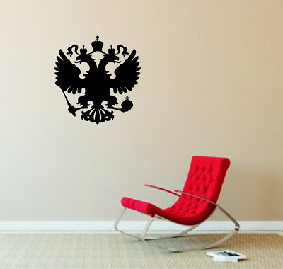 Russland - Adler, Wappen, Flagge, Россия // Farben- + Größenwahl// Wandtattoo 