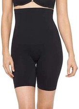 Yummie Women's High Waist Shaping Short 2 Pack Black Tan,M