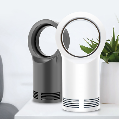 Electric Portable Heater Noiseless Quick Heating Bladeless Energy Efficient  Desk | eBay