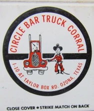 CHEVRON GAS STATION: CIRCLE BAR TRUCK CORRAL (OZONA, TEXAS) -L5